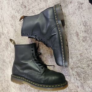 Dr. Martens Black Lace-Up Boots
